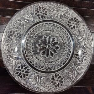 Indiana Glass Tiara 8.25" Dessert Plate